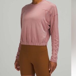 NWT!🍋🍋Lululemon Dropped Shoulder Long Sleeve🍋🍋. Size 6. Color Spiced Chai.